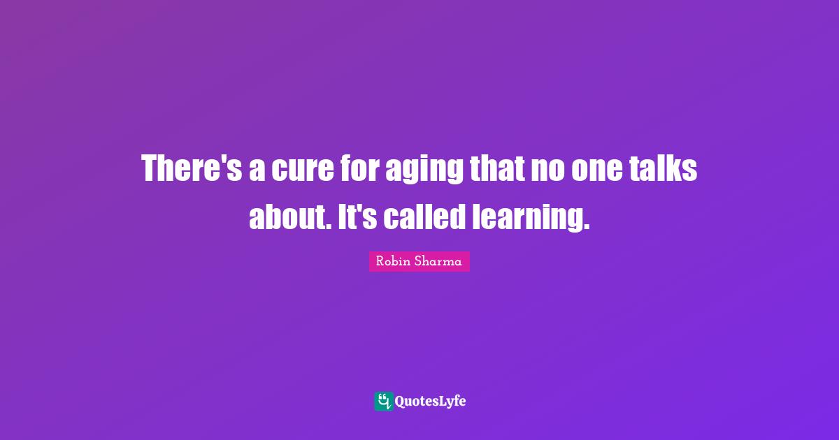 There's a cure for aging that no one talks about. It's called learning.