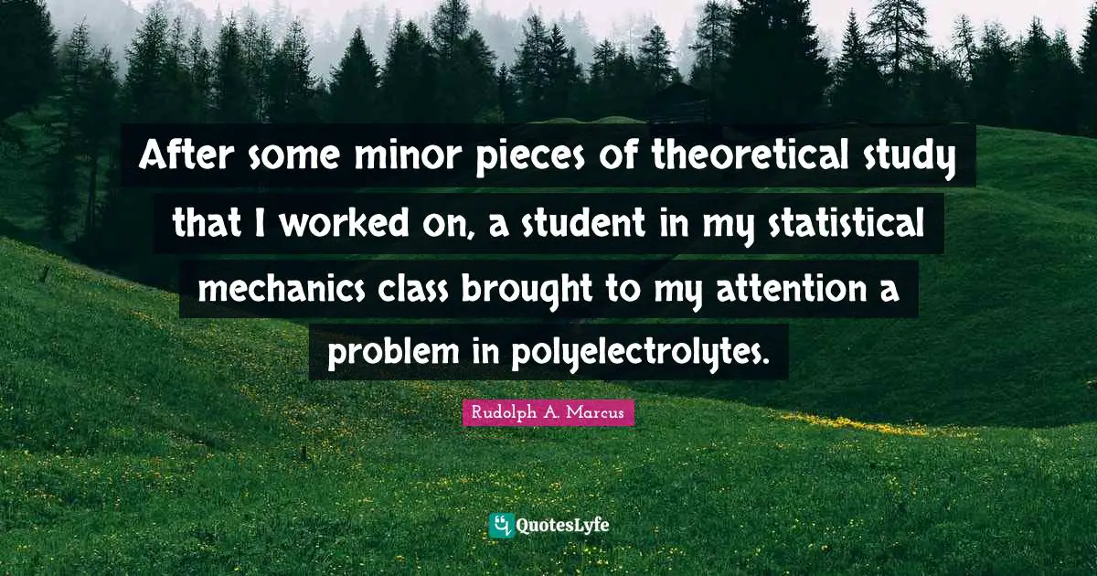 After some minor pieces of theoretical study that I worked on, a student in my statistical mechanics class brought to my attention a problem in polyelectrolytes.