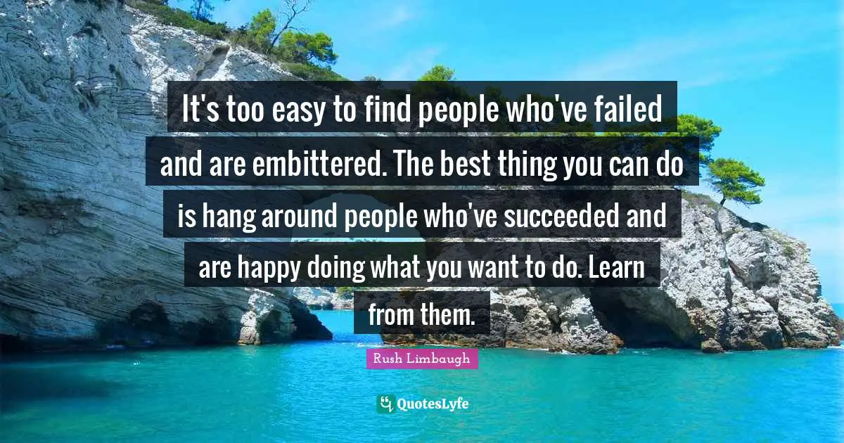 It's too easy to find people who've failed and are embittered. The best thing you can do is hang around people who've succeeded and are happy doing what you want to do. Learn from them.