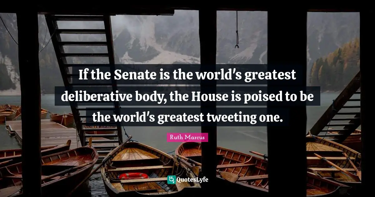 If the Senate is the world's greatest deliberative body, the House is poised to be the world's greatest tweeting one.
