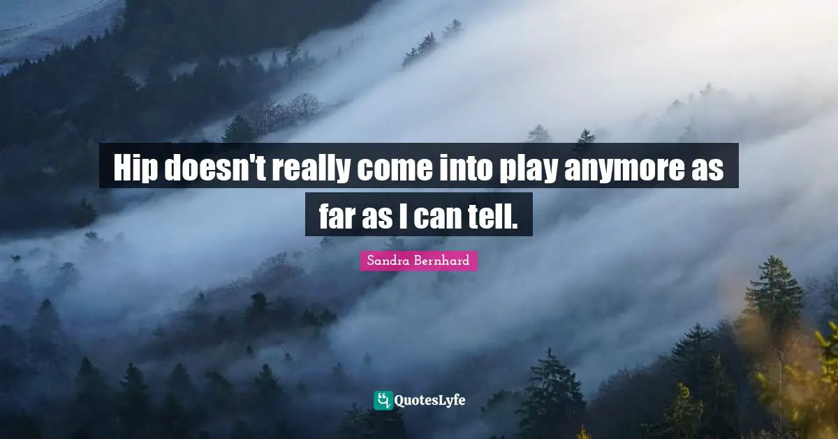 Hip doesn't really come into play anymore as far as I can tell.