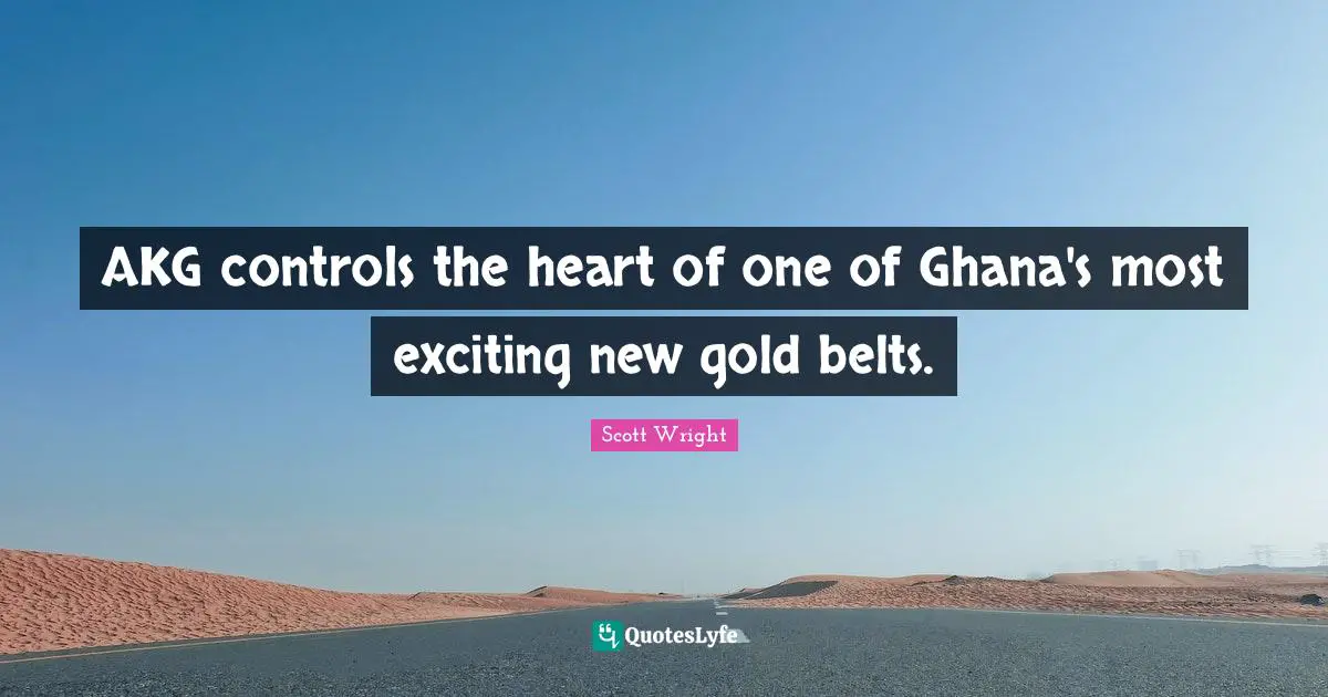 AKG controls the heart of one of Ghana's most exciting new gold belts.