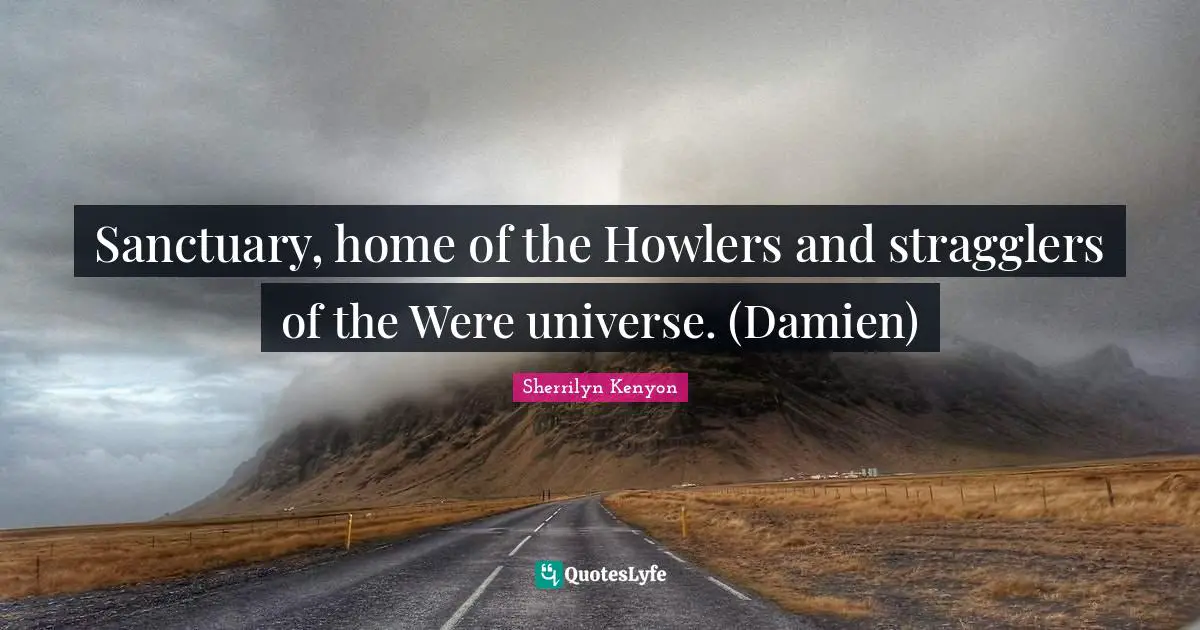 Sanctuary, home of the Howlers and stragglers of the Were universe. (Damien)
