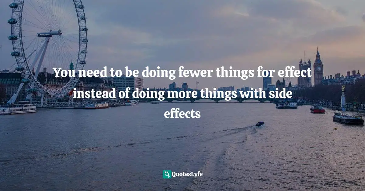 You need to be doing fewer things for effect instead of doing more things with side effects