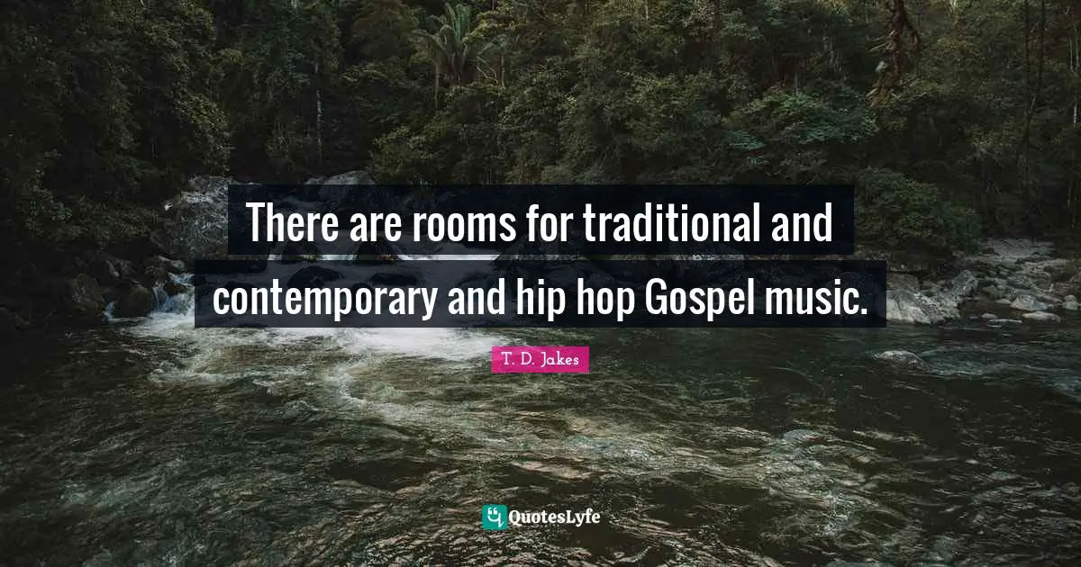 There are rooms for traditional and contemporary and hip hop Gospel music.