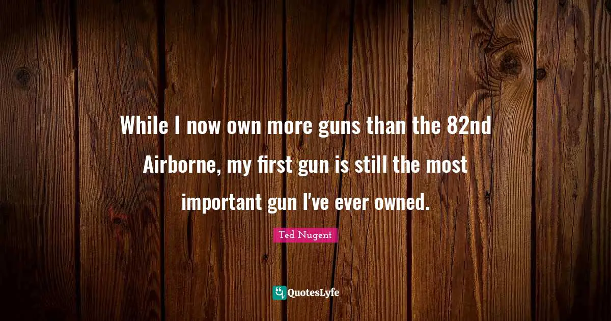 While I now own more guns than the 82nd Airborne, my first gun is still the most important gun I've ever owned.