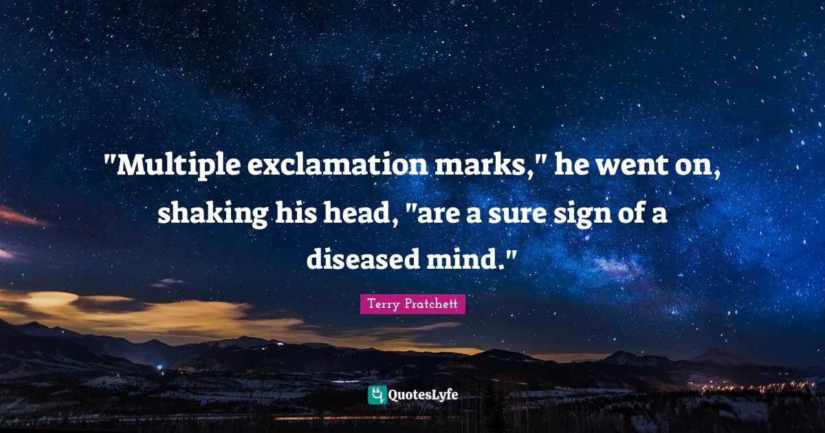Best Exclamation Marks Quotes with images to share and download for