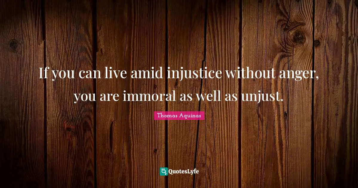 Wells Quotes: "If you can live amid injustice without anger, you are immoral as well as unjust."
