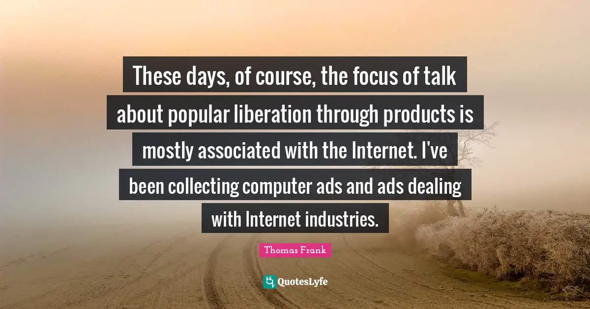 These days, of course, the focus of talk about popular liberation through products is mostly associated with the Internet. I've been collecting computer ads and ads dealing with Internet industries.