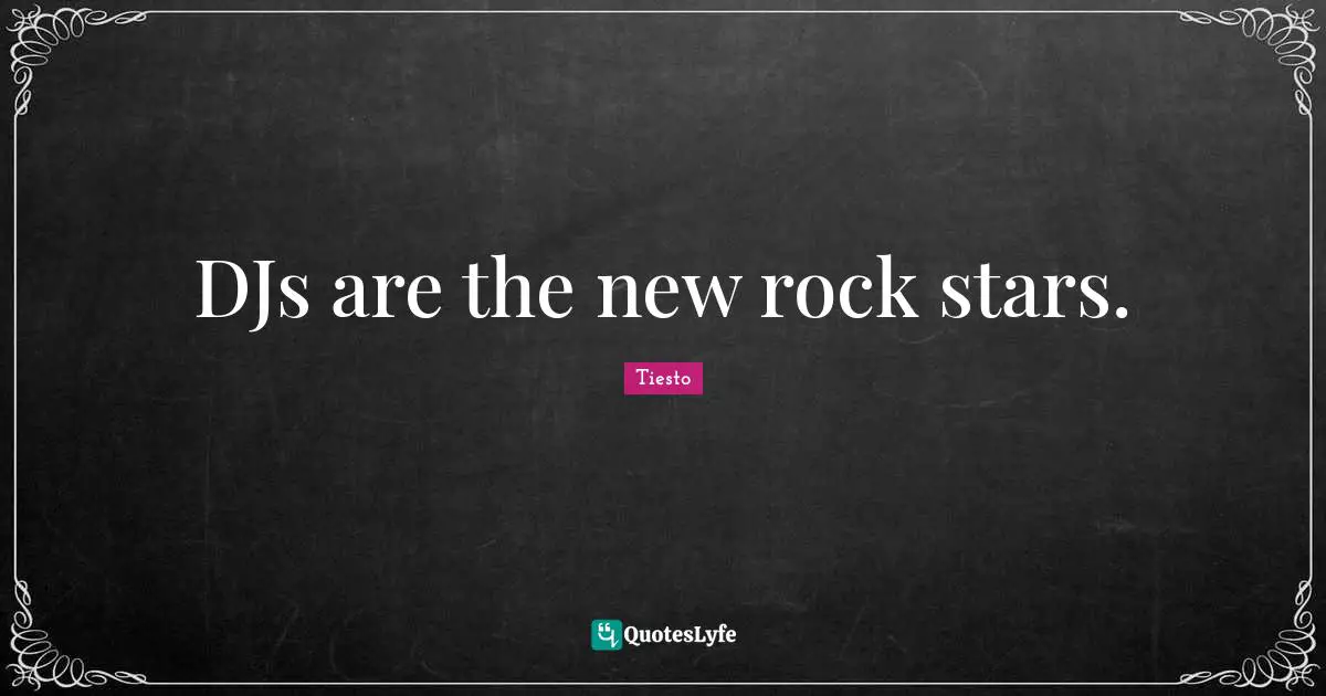 DJs are the new rock stars.