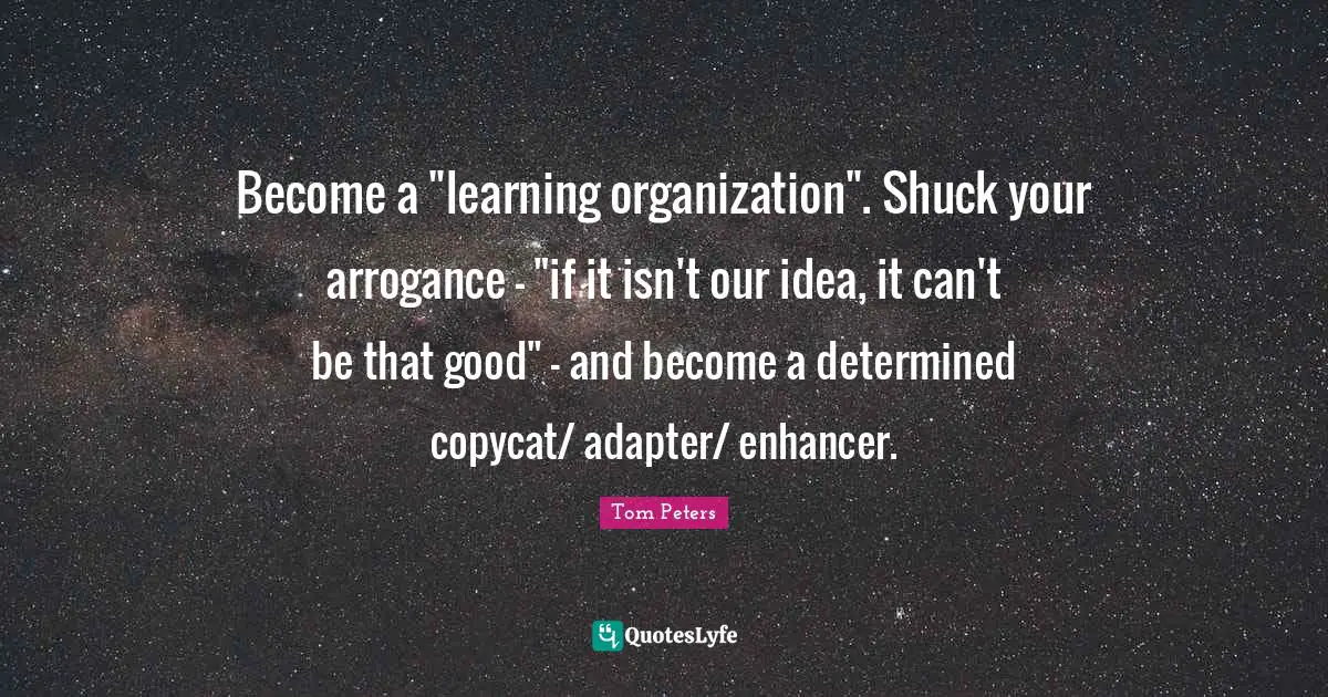 Become a "learning organization". Shuck your arrogance - "if it isn't our idea, it can't be that good" - and become a determined copycat/ adapter/ enhancer.