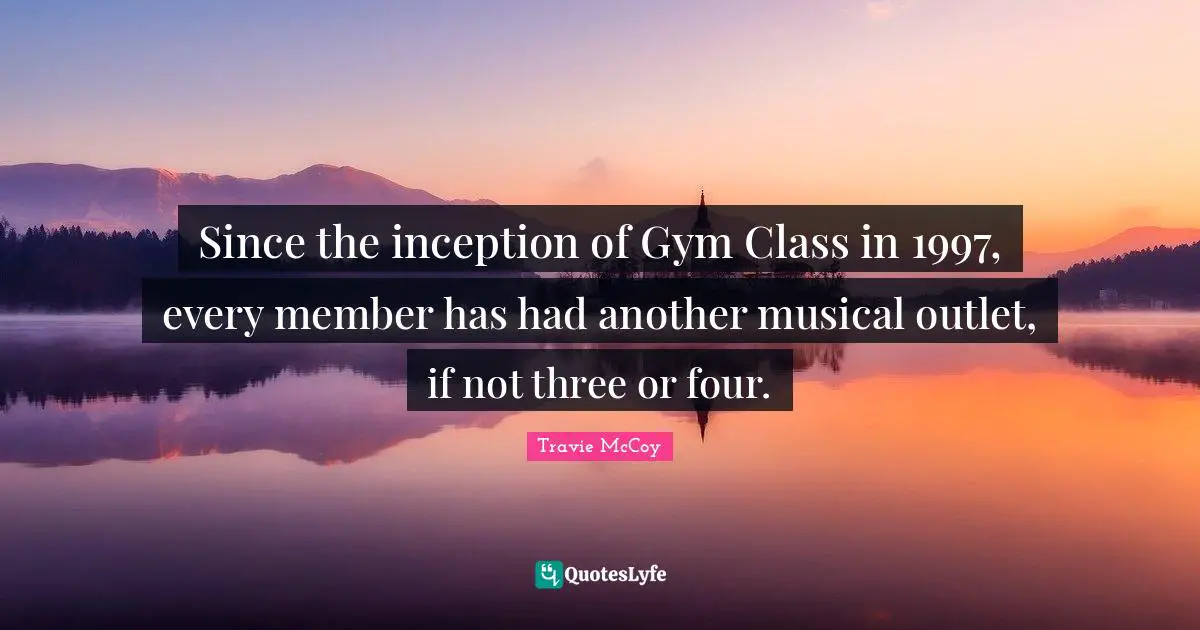 Since the inception of Gym Class in 1997, every member has had another musical outlet, if not three or four.