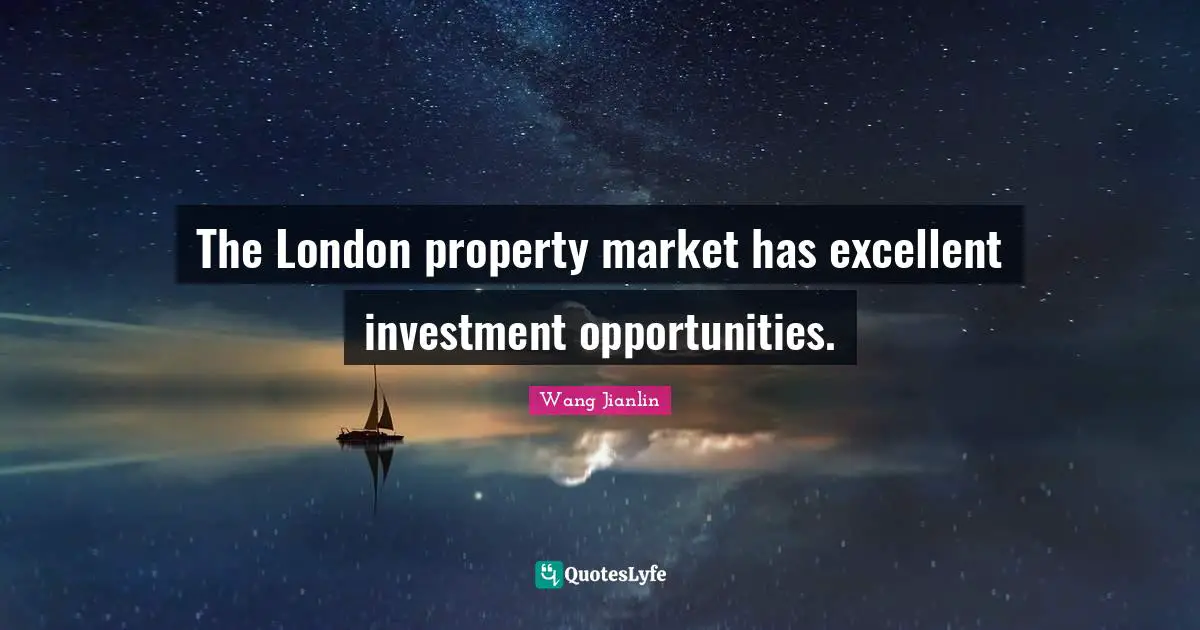 The London property market has excellent investment opportunities.