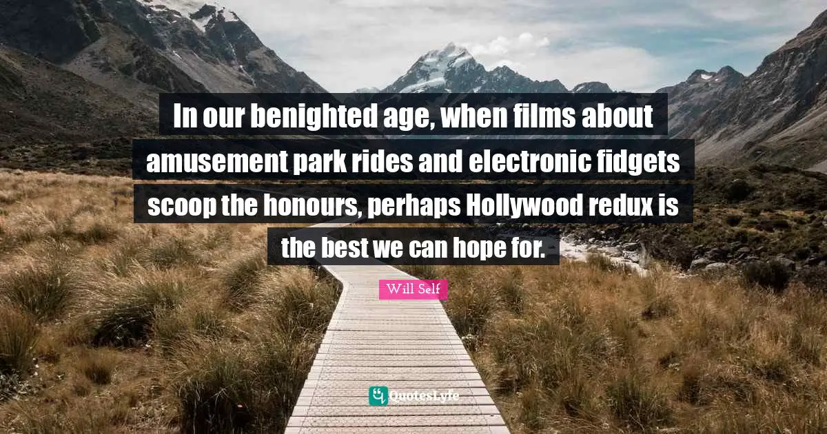 In our benighted age, when films about amusement park rides and electronic fidgets scoop the honours, perhaps Hollywood redux is the best we can hope for.