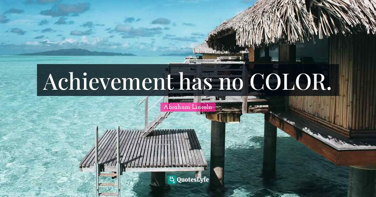 Achievement has no COLOR.