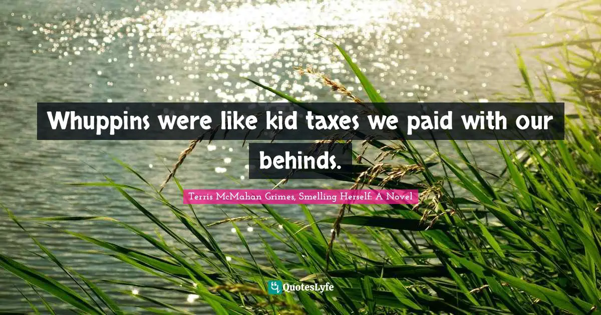 Whuppins were like kid taxes we paid with our behinds.