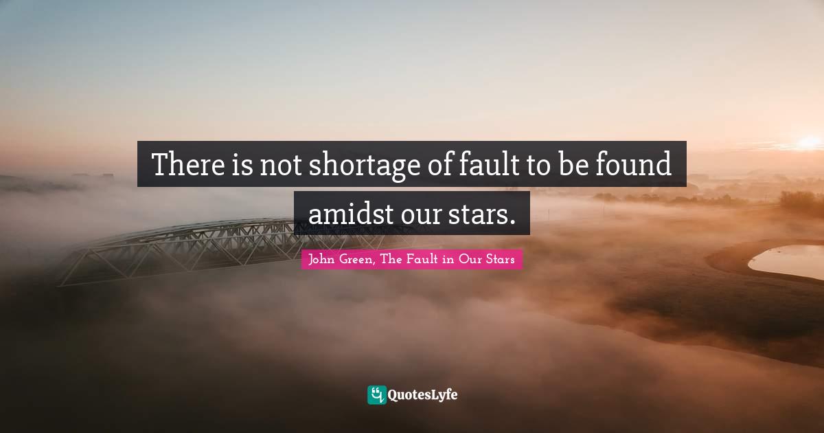 There is not shortage of fault to be found amidst our stars.