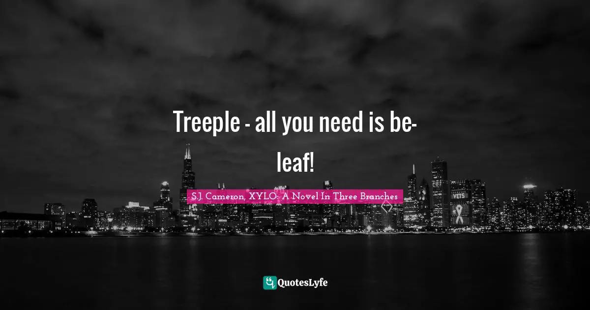 Treeple - all you need is be-leaf!