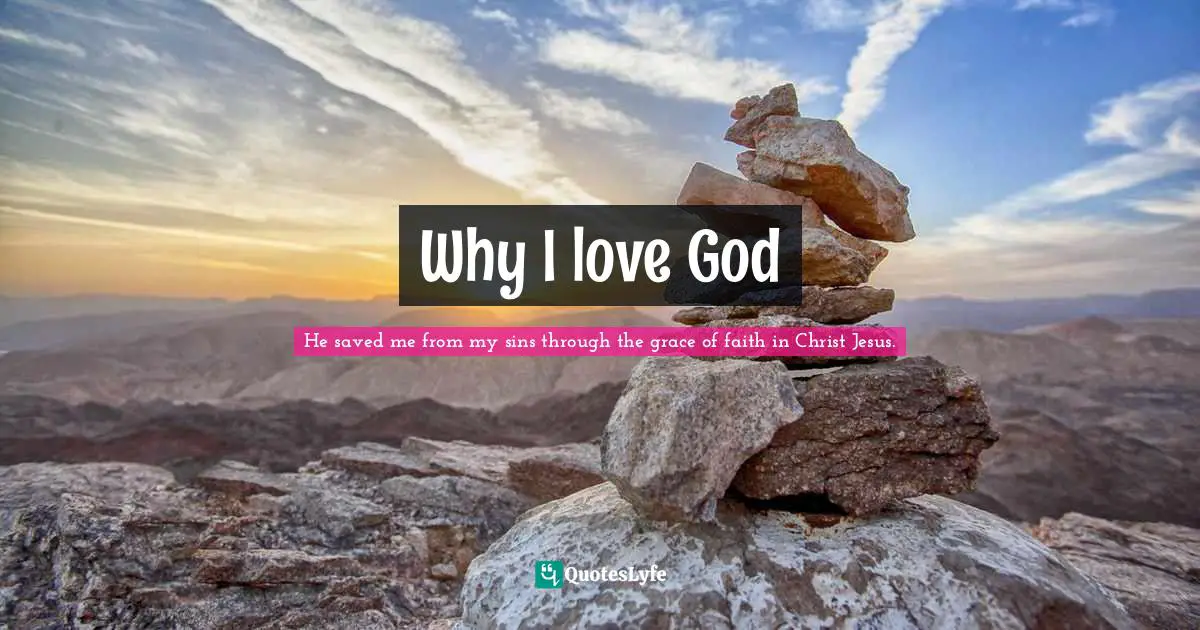 Why I love God