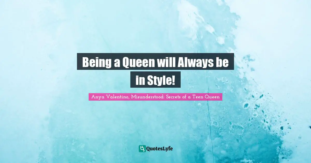 Being a Queen will Always be in Style!
