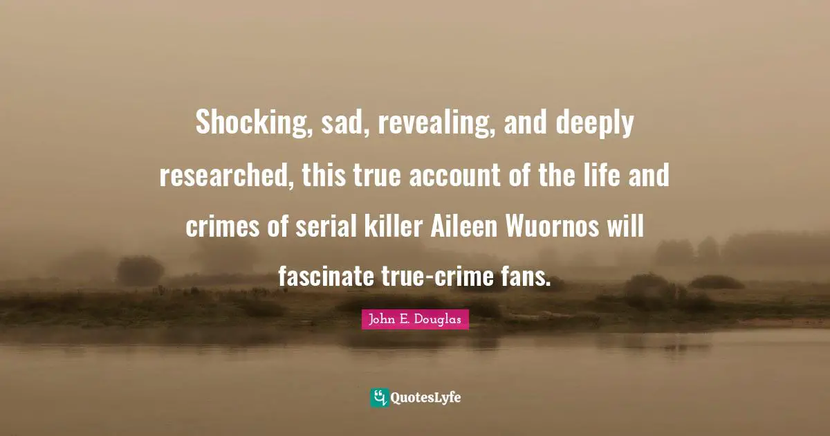 Shocking, sad, revealing, and deeply researched, this true account of the life and crimes of serial killer Aileen Wuornos will fascinate true-crime fans.