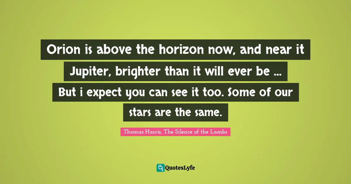 Orion is above the horizon now, and near it Jupiter, brighter than it will ever be ... But i expect you can see it too. Some of our stars are the same.