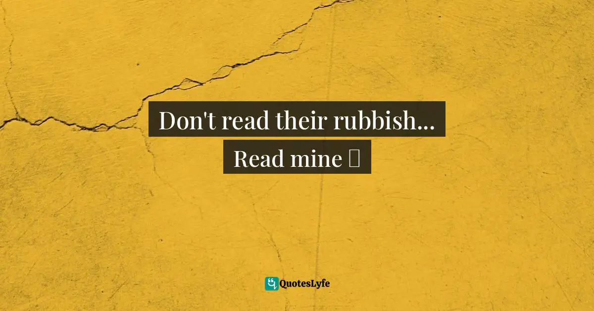 Don't read their rubbish... Read mine ☺️