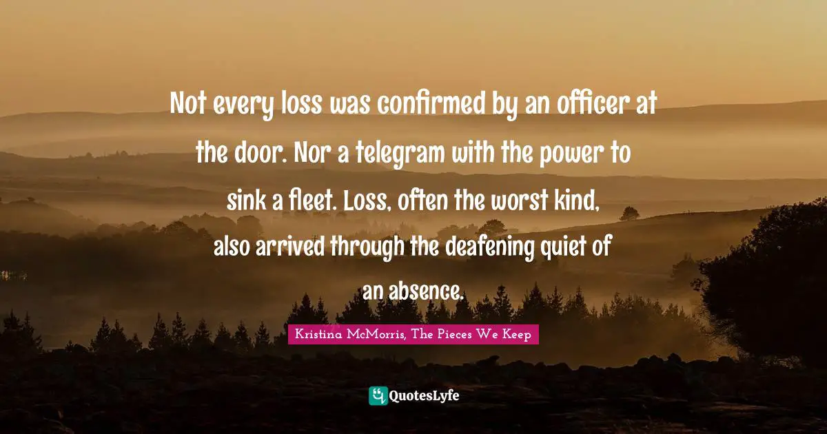 Not every loss was confirmed by an officer at the door. Nor a telegram with the power to sink a fleet. Loss, often the worst kind, also arrived through the deafening quiet of an absence.