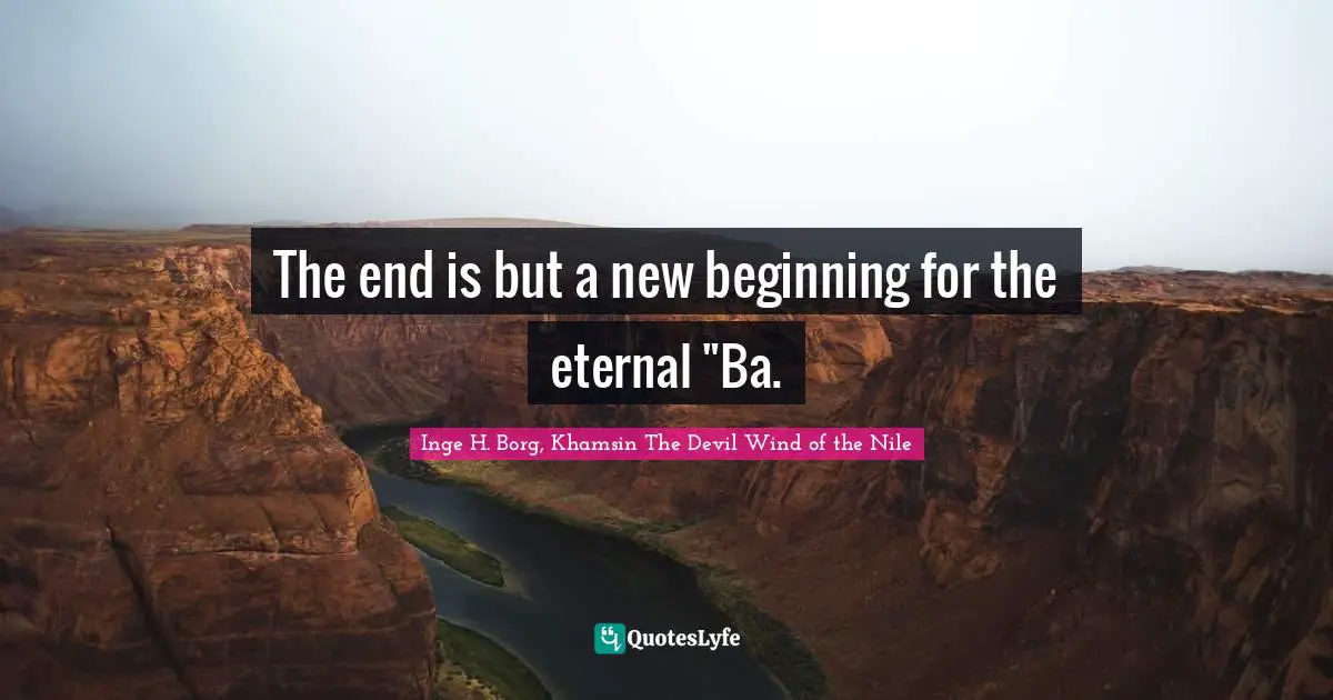 The end is but a new beginning for the eternal "Ba.