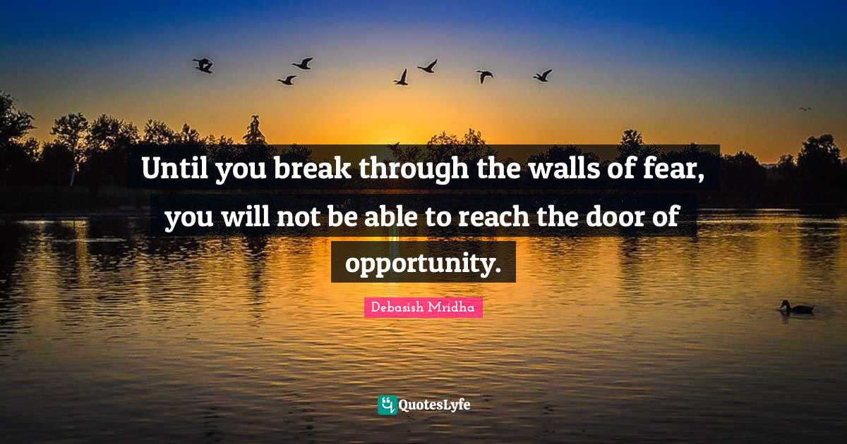 Best Walls Of Fear Quotes with images to share and download for free at