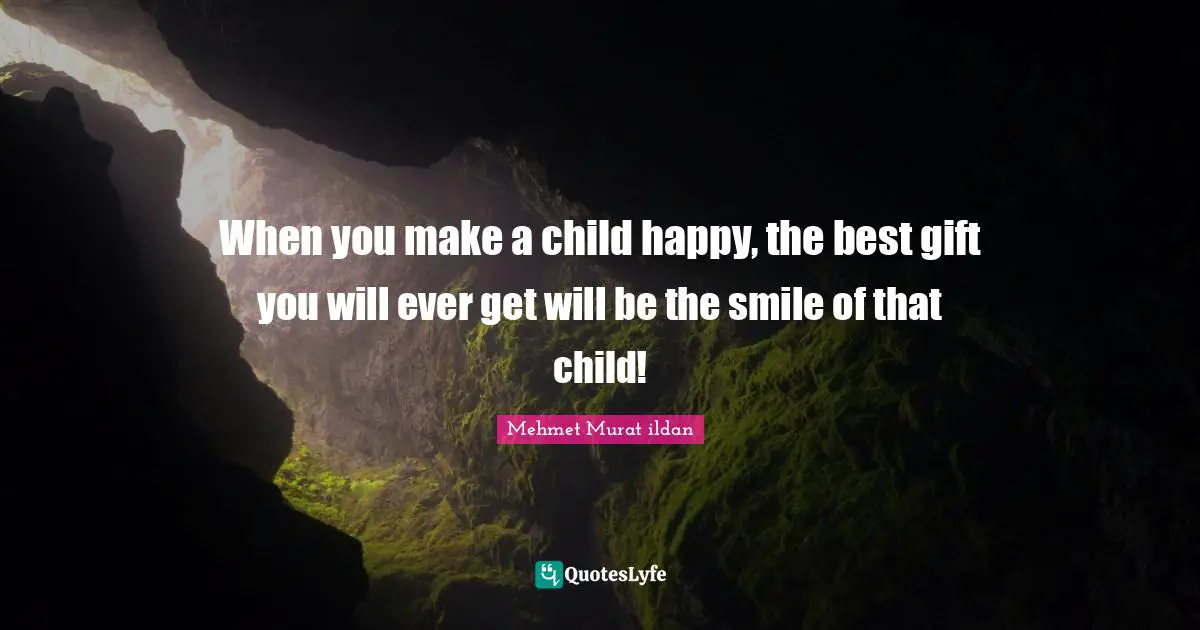 When you make a child happy, the best gift you will ever get will be the smile of that child!