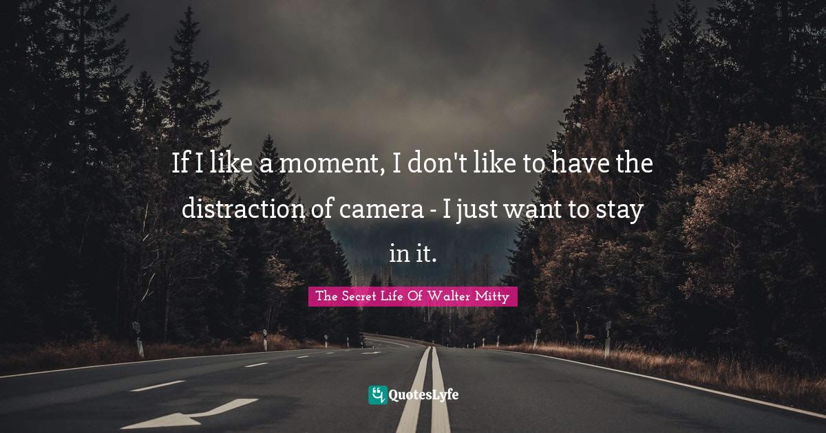 The Life Of Walter Mitty Quotes Best The Secret Life Of Walter Mitty Quotes With Images To Share And  Download For Free At Quoteslyfe