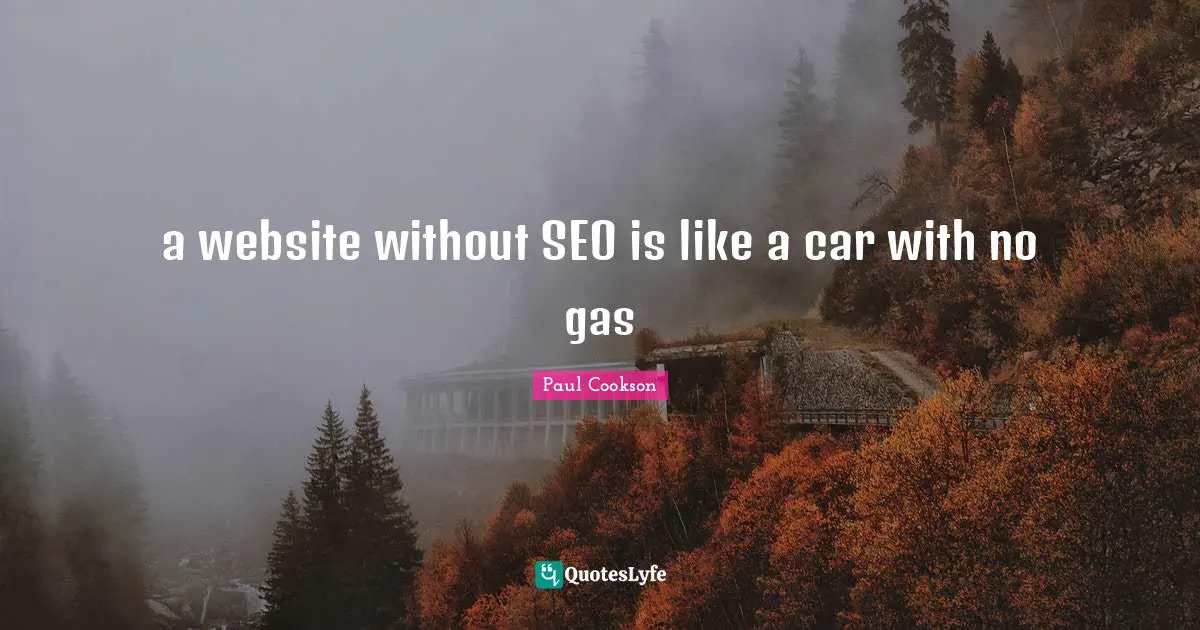 a website without SEO is like a car with no gas