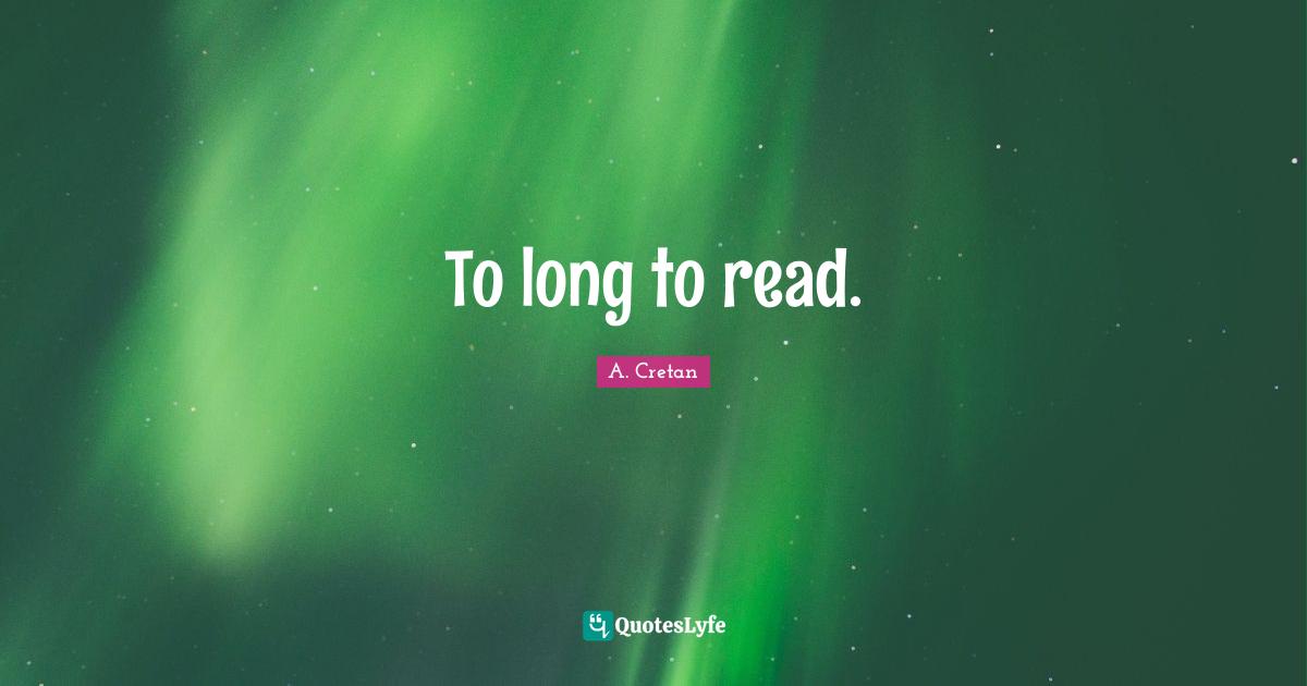 To long to read.