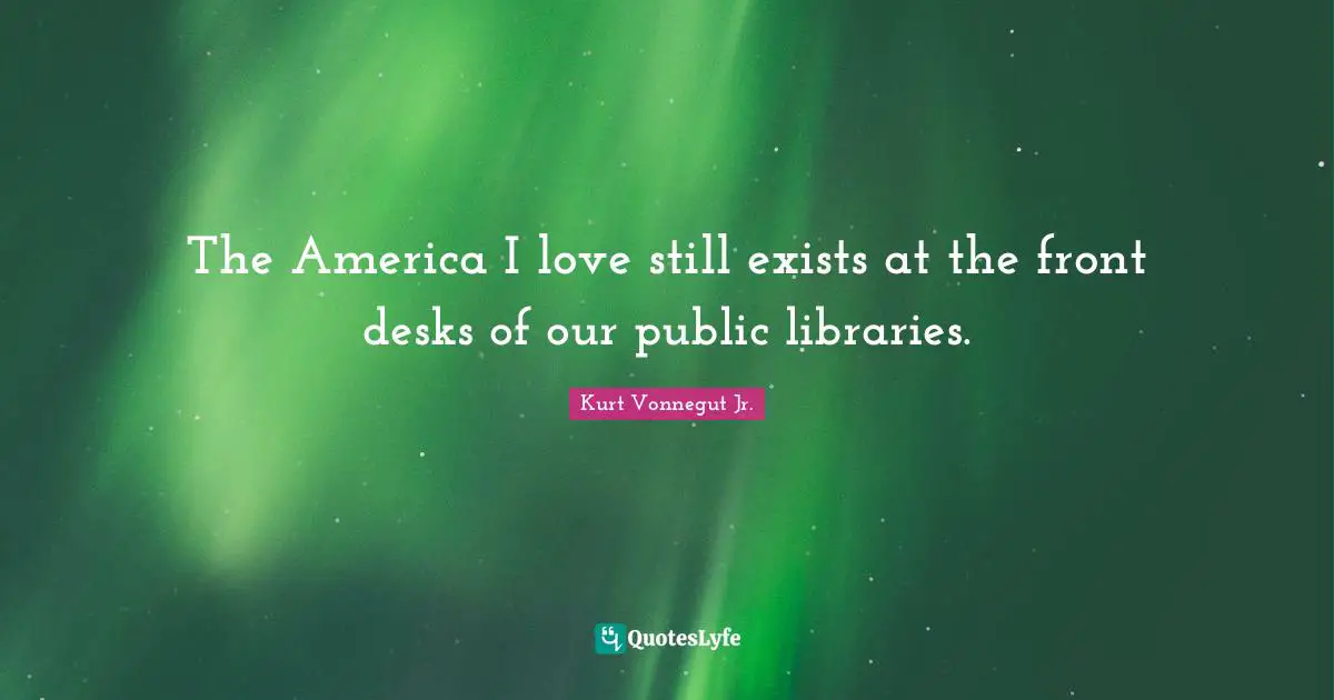 ‎The America I love still exists at the front desks of our public libraries.
