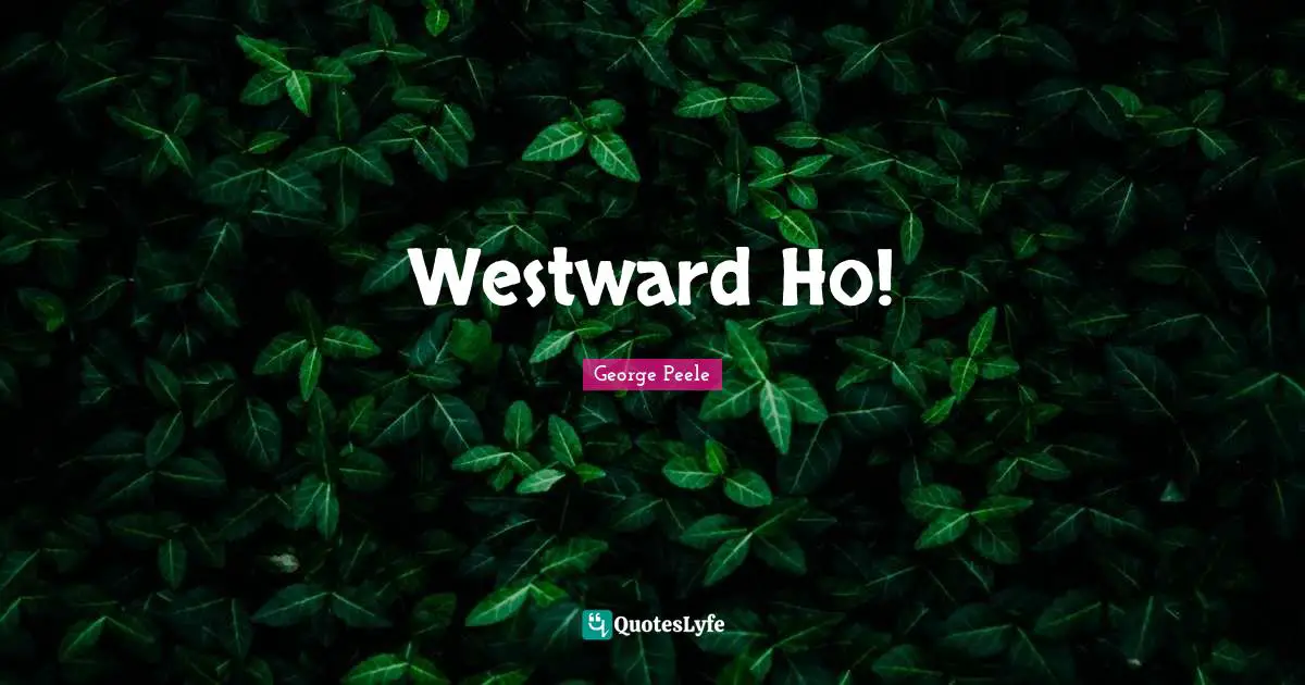 Westward Ho!