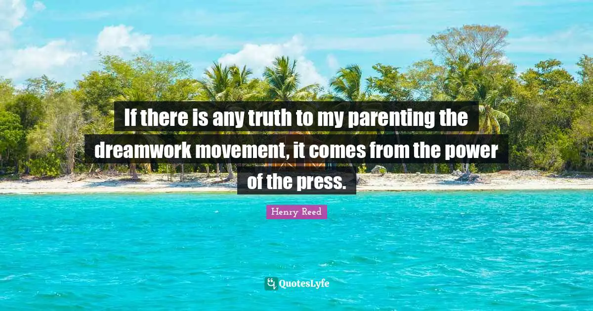 If there is any truth to my parenting the dreamwork movement, it comes from the power of the press.