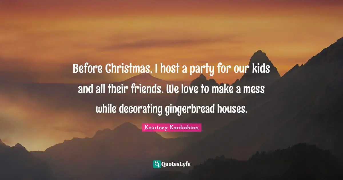 Before Christmas, I host a party for our kids and all their friends. We love to make a mess while decorating gingerbread houses.