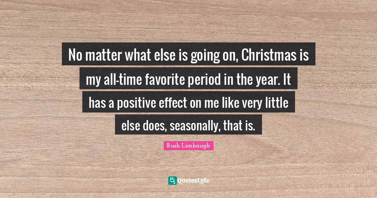 No matter what else is going on, Christmas is my all-time favorite period in the year. It has a positive effect on me like very little else does, seasonally, that is.