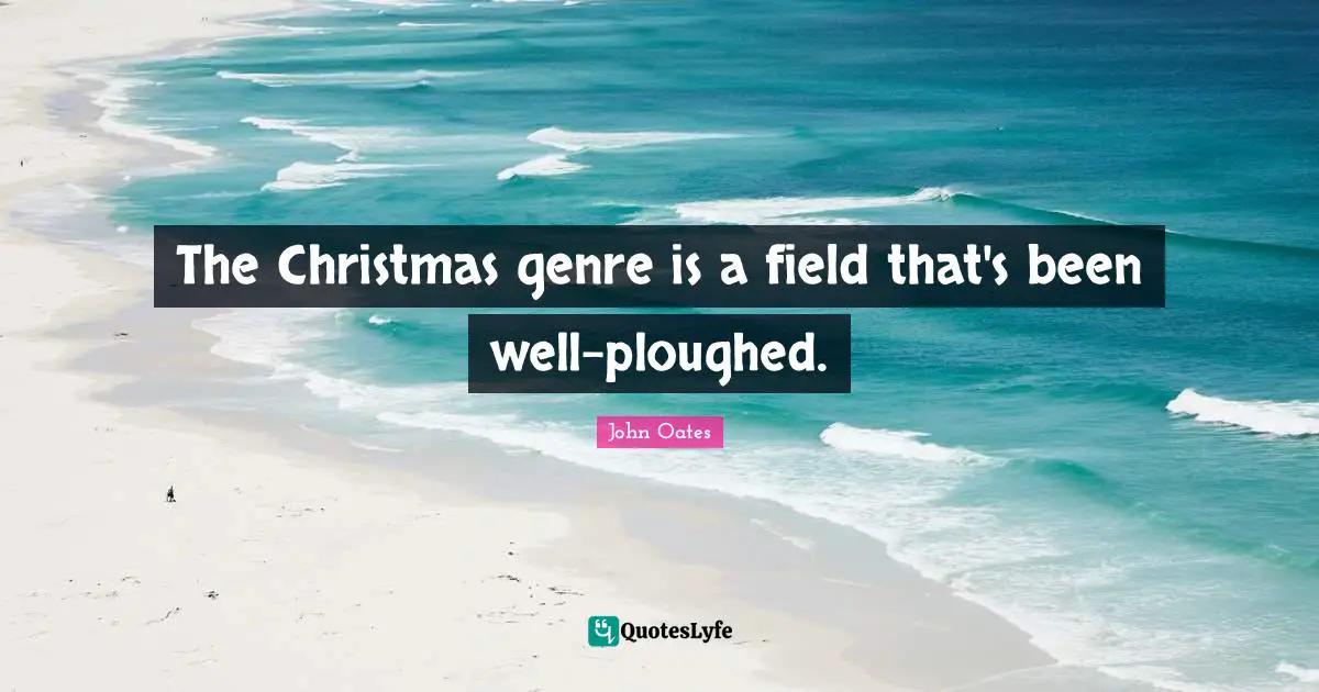 The Christmas genre is a field that's been well-ploughed.