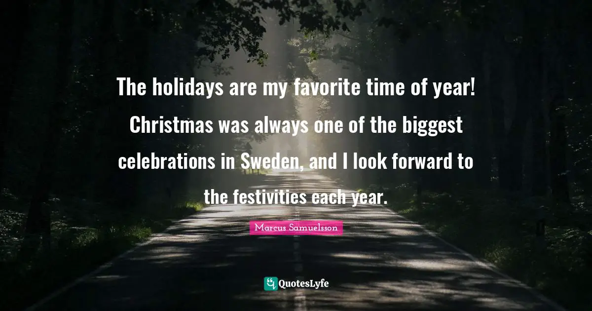 The holidays are my favorite time of year! Christmas was always one of the biggest celebrations in Sweden, and I look forward to the festivities each year.