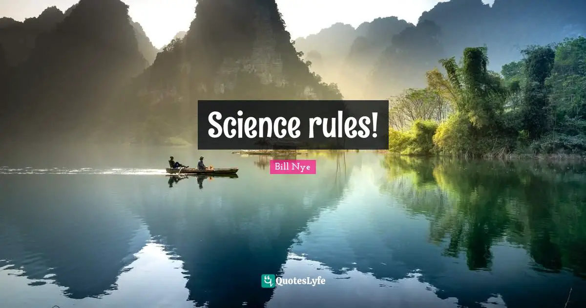 Science rules!