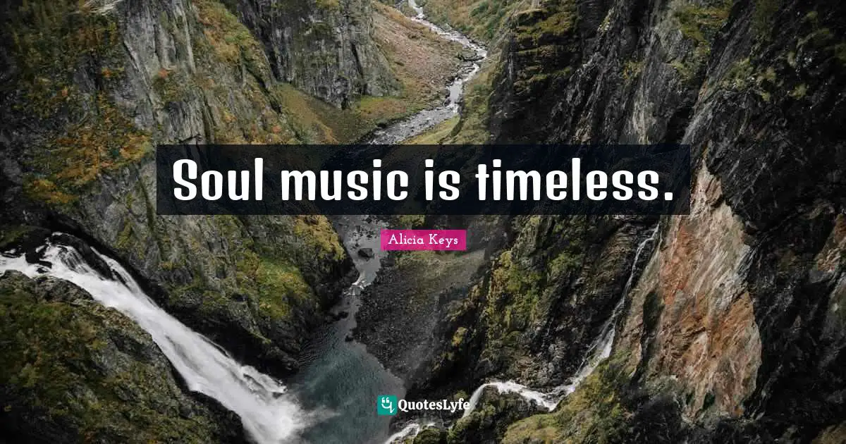 Soul music is timeless.