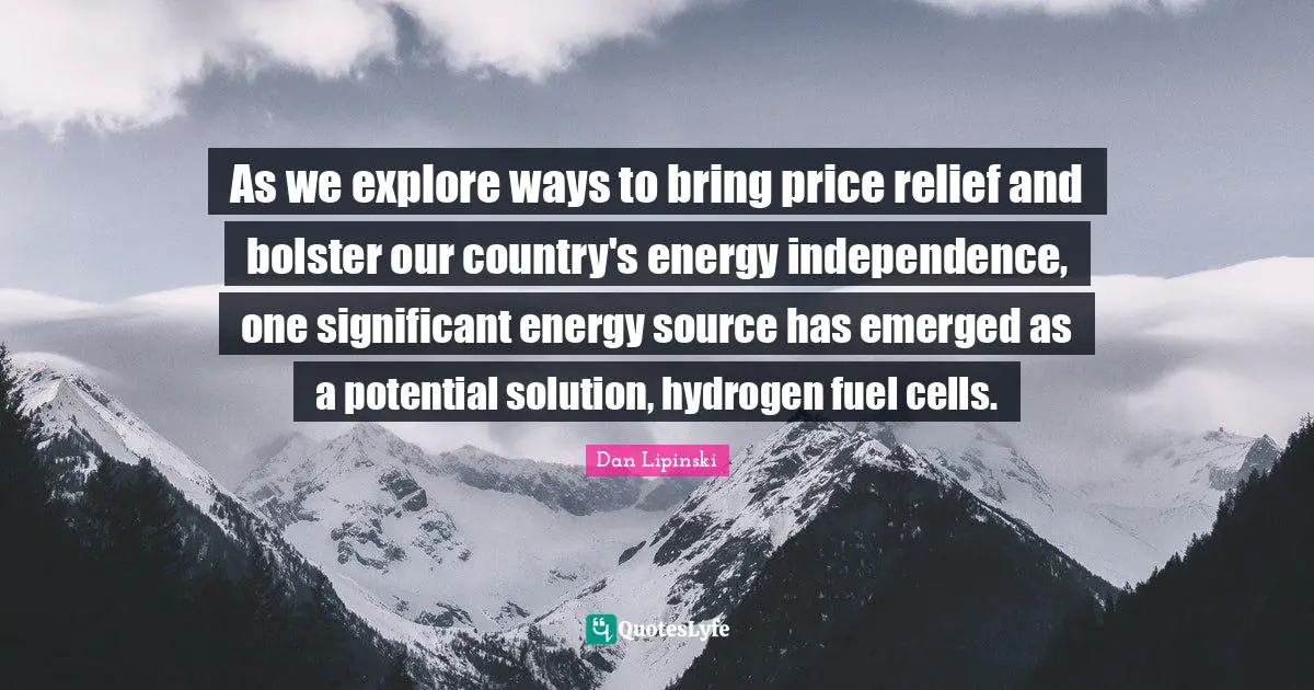 As we explore ways to bring price relief and bolster our country's energy independence, one significant energy source has emerged as a potential solution, hydrogen fuel cells.