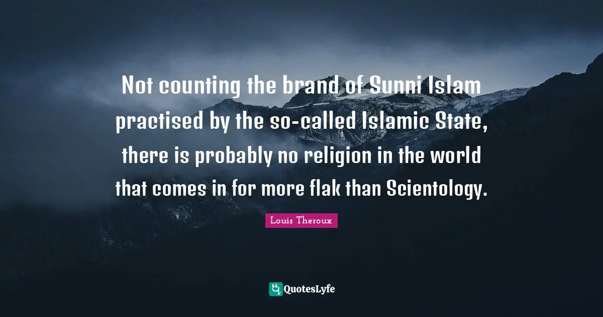 Not counting the brand of Sunni Islam practised by the so-called Islamic State, there is probably no religion in the world that comes in for more flak than Scientology.