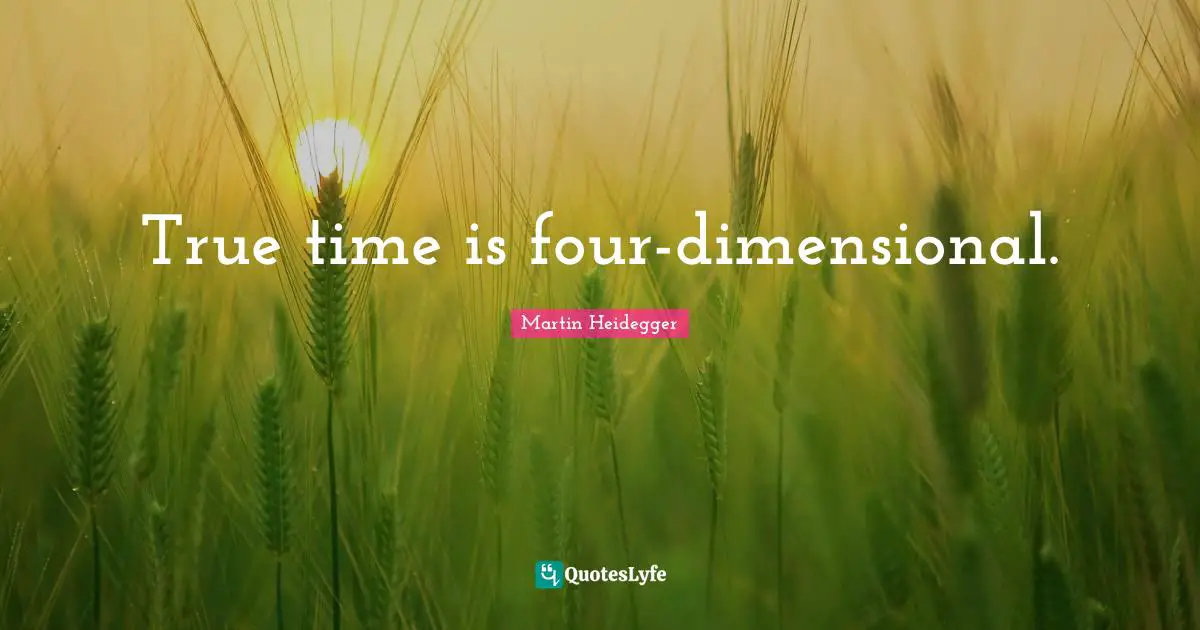 True time is four-dimensional.