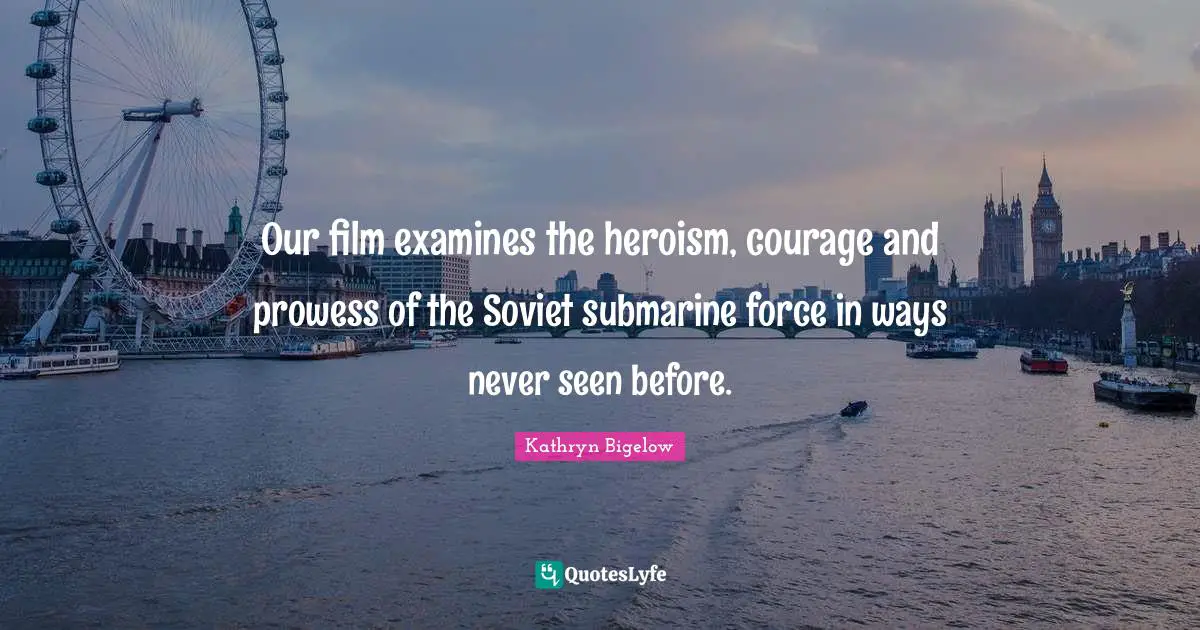 Our film examines the heroism, courage and prowess of the Soviet submarine force in ways never seen before.