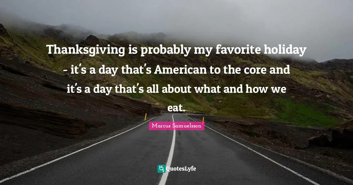 Thanksgiving is probably my favorite holiday - it's a day that's American to the core and it's a day that's all about what and how we eat.