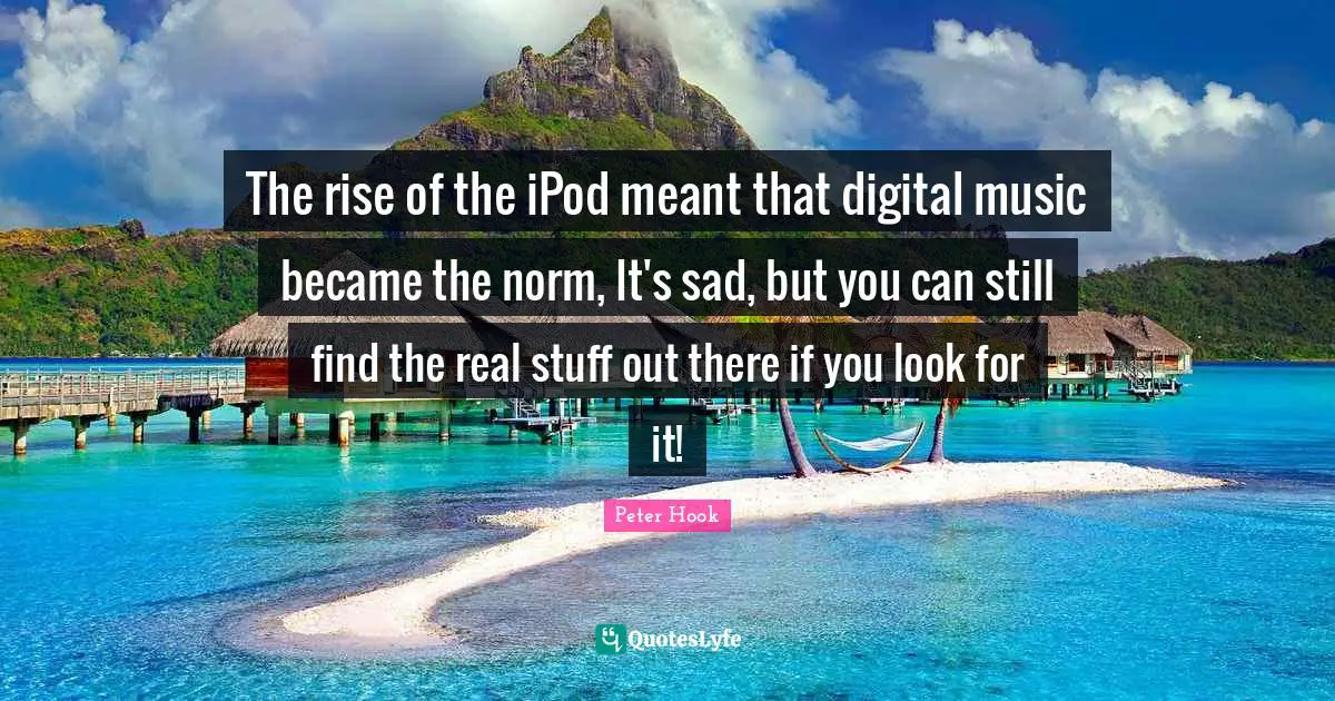 The rise of the iPod meant that digital music became the norm, It's sad, but you can still find the real stuff out there if you look for it!