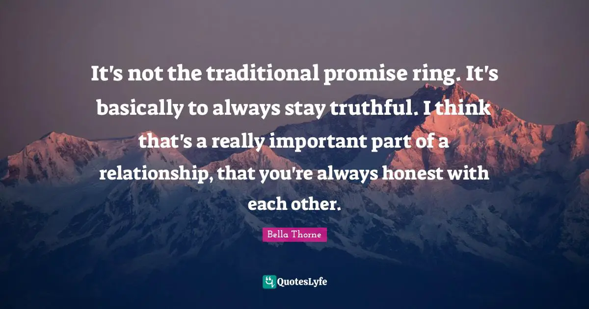 Promise ring quotes